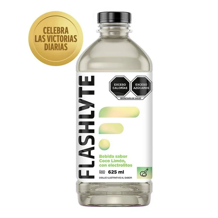 Bebida Hidratante Flashlyte Coco Limón con Electrolitos 625 ml