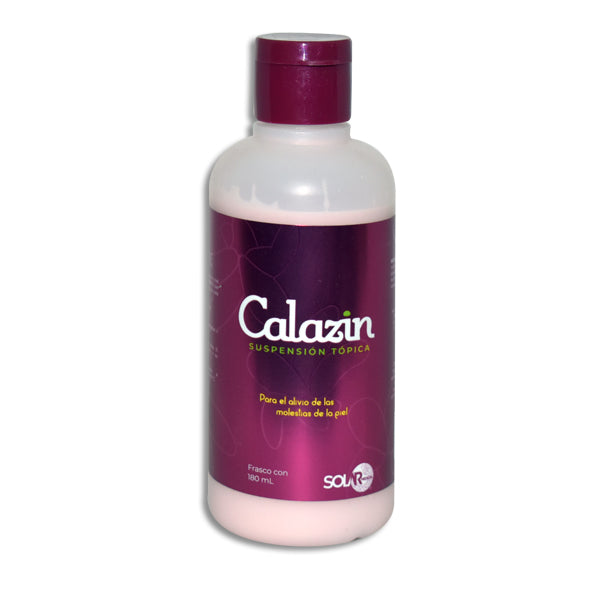Calazin Suspensión Tópica 180 ml | Solar Medical®