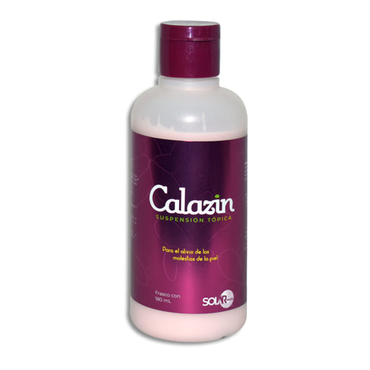 Calazin Suspensión Tópica 180 ml | Solar Medical®