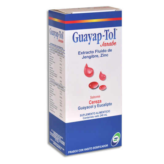 Guayap-Tol® Sabor Cereza Jarabe 240 mL | Bio Salud®