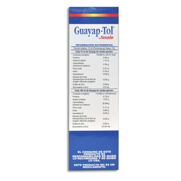 Guayap-Tol® Sabor Cereza Jarabe 240 mL | Bio Salud®