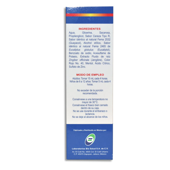 Guayap-Tol® Sabor Cereza Jarabe 240 mL | Bio Salud®