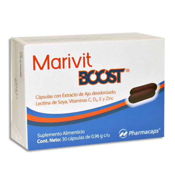 Marivit Boost® 30 Cápsulas | Pharmacaps®