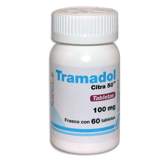 Citra 50, Tramadol 100 mg 60 Cápsulas (Macro)