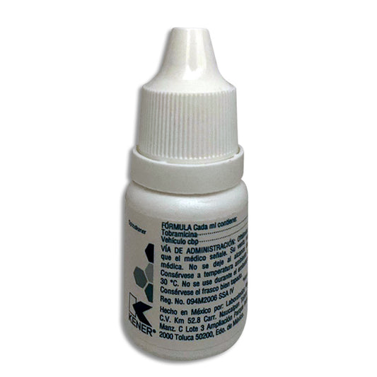 Isenia®, Tobramicina 0.3 % Solución Oftálmica 5 mL