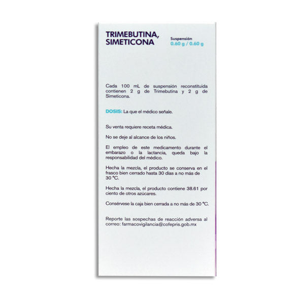 Trimebutina, Simeticona, Suspensión Pediátrica 26 mL | Maver®