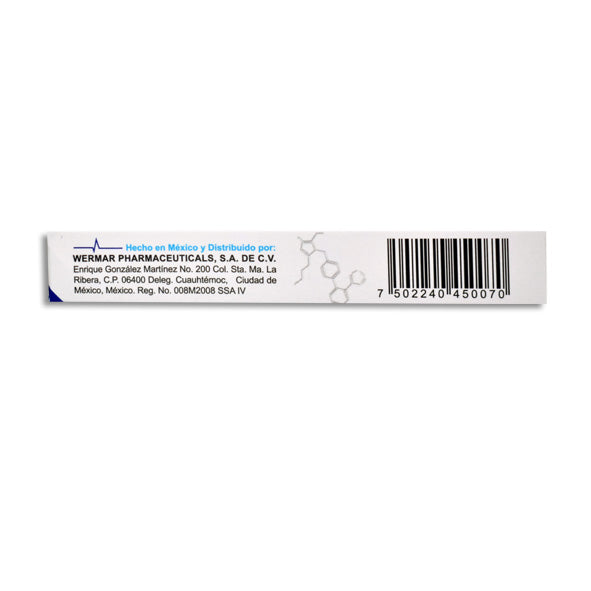 Punab, Losartan 50 mg, 30 Tabletas