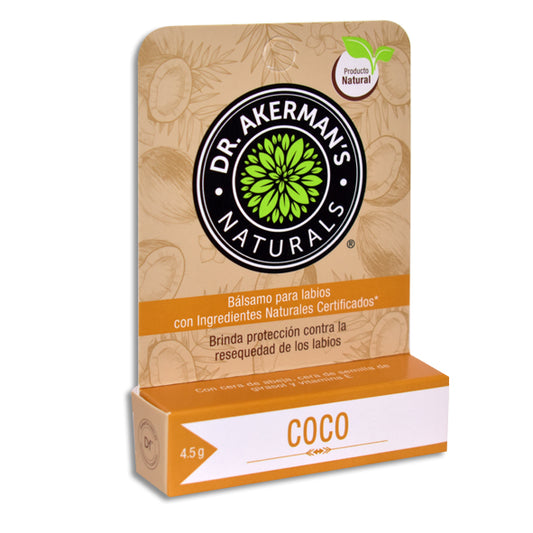 Dr. Akerman’s Coco Bálsamo Labial 4.5 g Blíster | Daclaf®