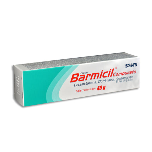 Barmicil Compuesto, Betametasona, Clotrimazol, Gentamicina 40 g Crema | Quimica Son’s®