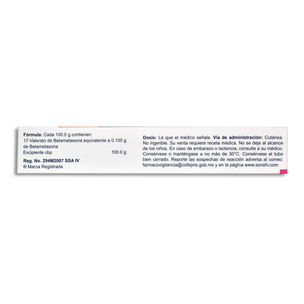 Sonblefam’s® Betametasona 100 mg 40 g Crema | Química Son’s®