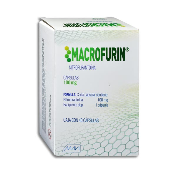 Macrofurin®, Nitrofurantoína 100 mg 40 Cápsulas | Mavi®