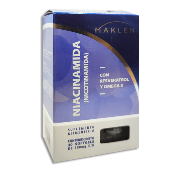 Niacinamida 700 mg 30 Cápsulas