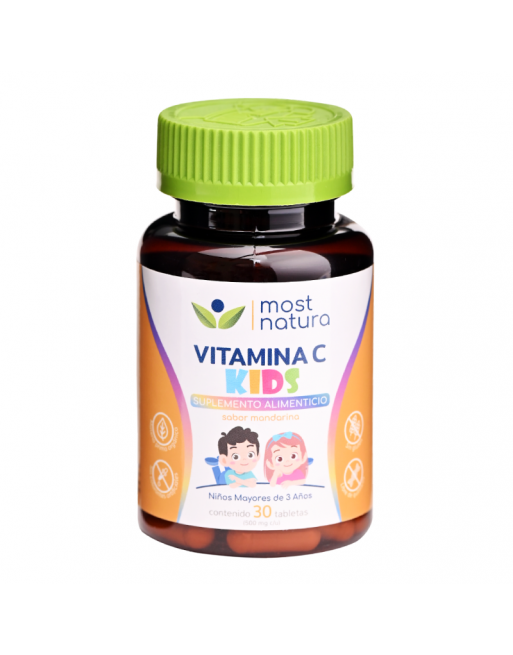 Vitamina C kids Most Natura 30 Tabletas